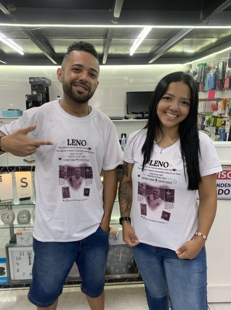 Kaique e Jeniffer na LenonTech